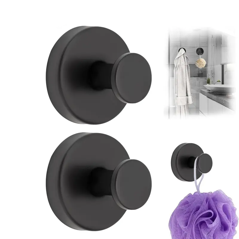 Strong Suction Cup Hooks – Removable, No-Drill Bathroom & Shower Hooks
